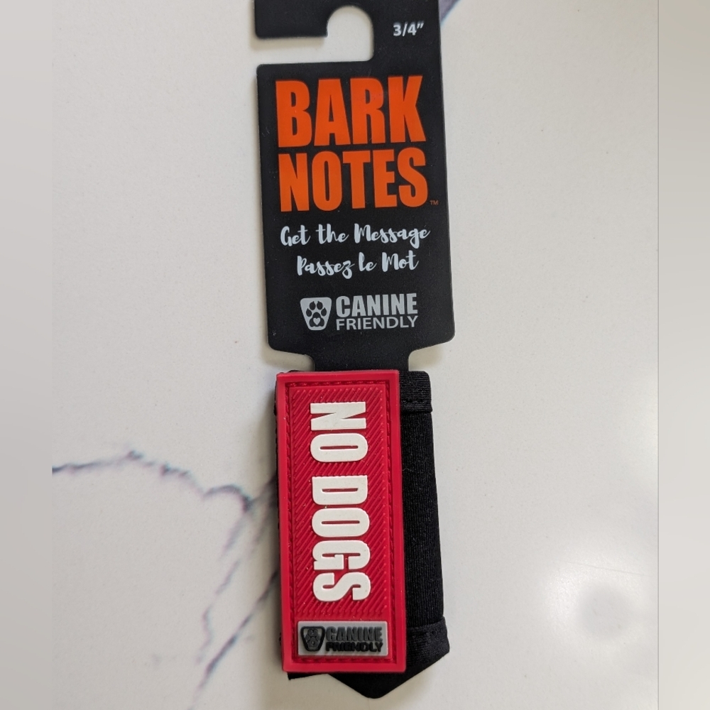 Bark Notes "No Dogs" Sleeve